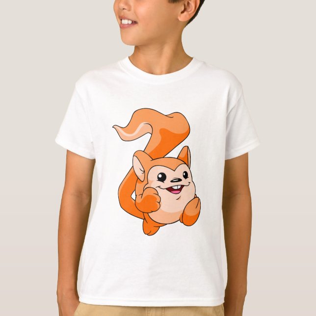 T-shirt Meerca Orange (Devant)