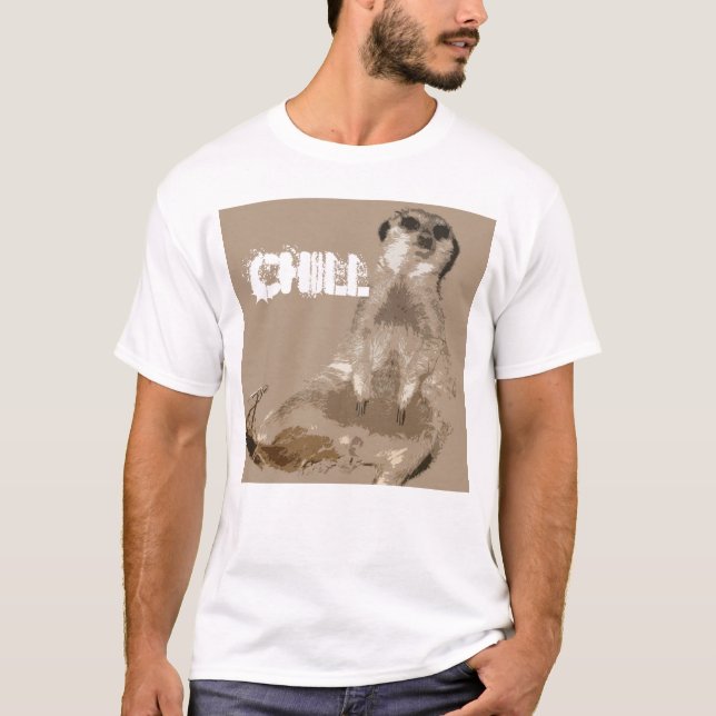 T-shirt meerkat (Devant)