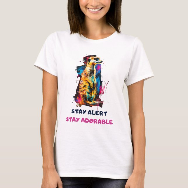 T-shirt Meerkat (Devant)
