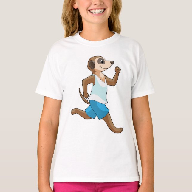 T-shirt Meerkat à Running Sports (Devant)
