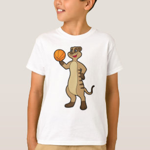 T-shirt Meerkat au Basketball Sports