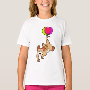 T-shirt Meerkat avec ballon