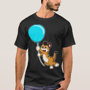 T-shirt Meerkat avec ballon 2