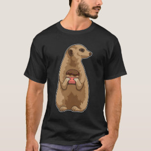 T-shirt Meerkat avec Muffin