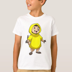 T-shirt Meerkat avec Raincoat