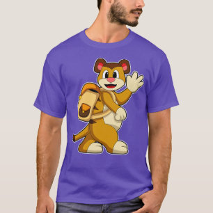 T-shirt Meerkat avec sac à dos