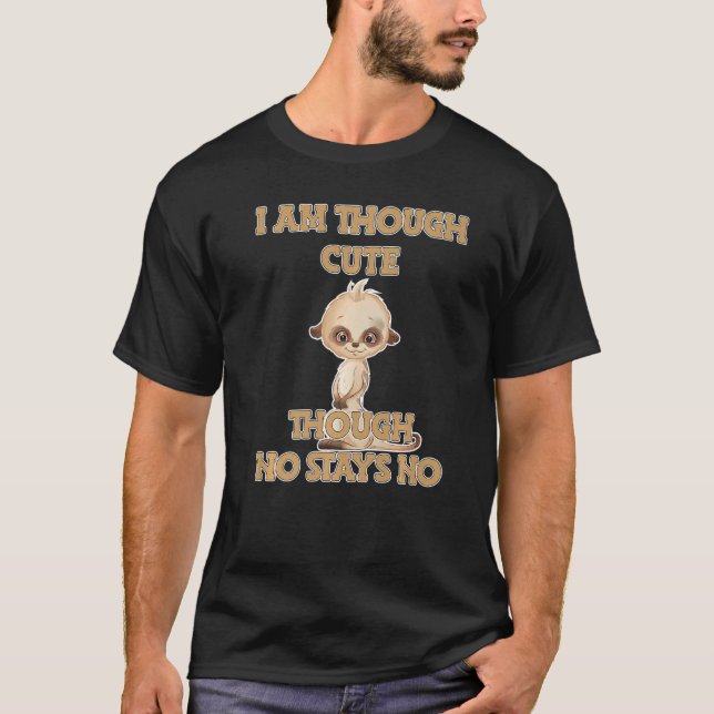 T-shirt Meerkat Baby (Devant)