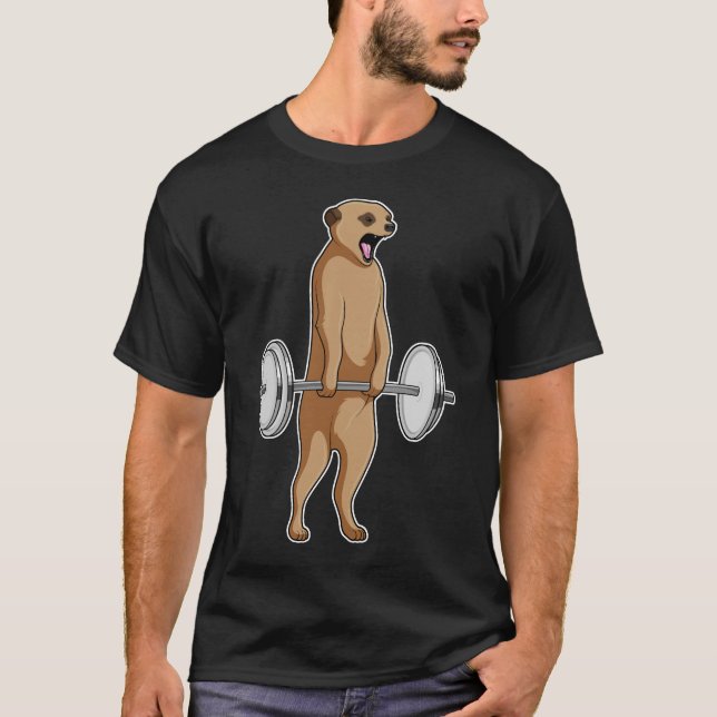 T-shirt Meerkat Bodybuilding (Devant)