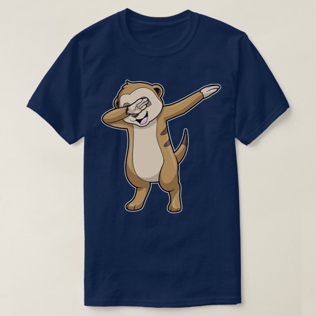 T-shirt Meerkat comme Dance Hip hop Dab (Design devant)
