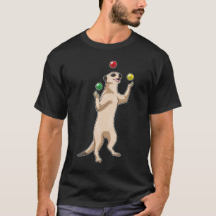 T-shirt Meerkat Juggler