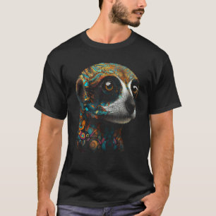 T-shirt Meerkat Oeuvres d'art Animal Meerkat 4