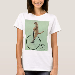 T-shirt Meerkat sur Black Penny Farthing 2