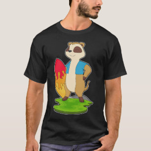 T-shirt Meerkat Surfer Surfer