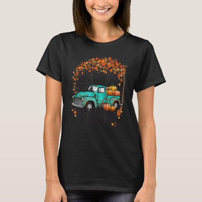 T-shirt Meet Me at The Pumpkin Patch Fall Autumn Thanksgiv (Devant)