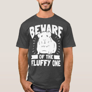 T-shirt Méfiez-Vous Du Cochon De Guinée Fluffy
