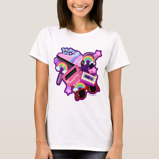 T-shirt Mega Neon 80s Time (Devant)