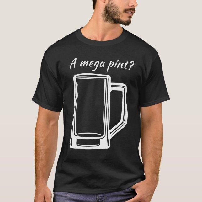 T-shirt Mega Pint Johnny Trial Megapint (Devant)