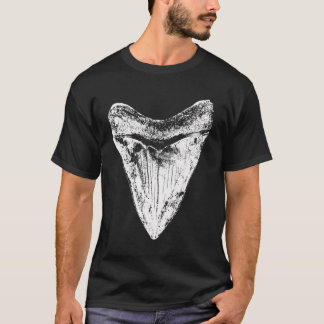 T-shirt Megalodon Tooth Shark Lover Cadeau Meg Sharks Foss
