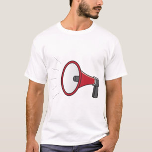 T-shirt Mégaphone bruyant