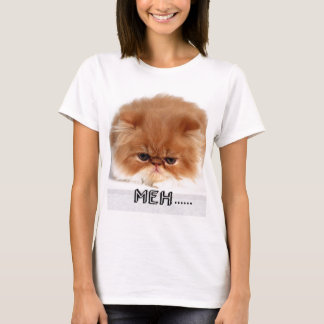 T-shirt Meh...chat ennuyé