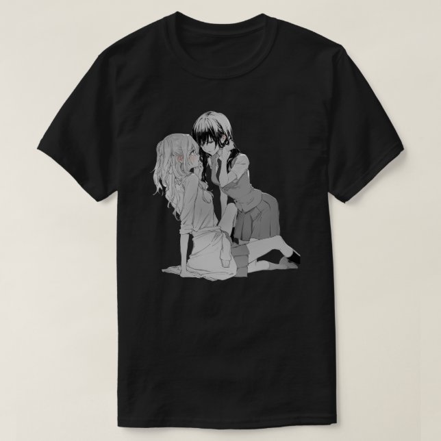 T-shirt Mei x Yuzu - Sticker Citrus Manga (Design devant)