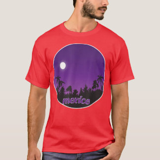 T-shirt meico De nuit avec Palms
