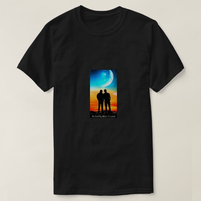 T-shirt meilleur ami (Design devant)
