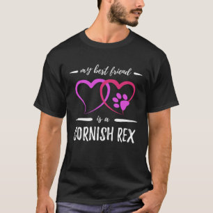 T-shirt Meilleur Ami Cornish Rex Cat Funny Cat Maman Ide c