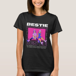 T-shirt meilleur ami de dessin