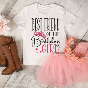T-shirt Meilleur ami de la famille personnalisée fille ann