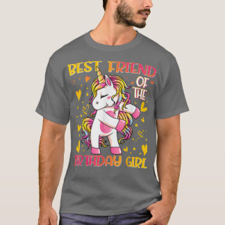 T-shirt Meilleur Ami de la fille d'anniversaire Flossing U