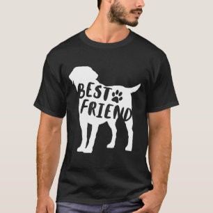 T-shirt Meilleur ami Labrador Retriever - Race de chien La