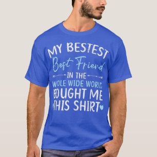 T-shirt Meilleur Ami Pour Amitié Bestie BFF Squad