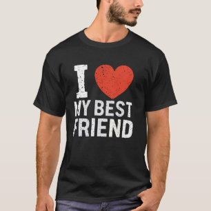 T-shirt Meilleur Ami Pour Amitié Bestie BFF Squad