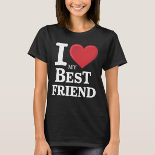 T-shirt Meilleur Ami Pour Toujours Amitié Bestie BFF Squad