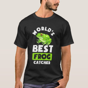 T-shirt Meilleur attrapeur de grenouilles au monde
