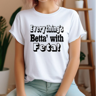 T-shirt Meilleur avec Feta