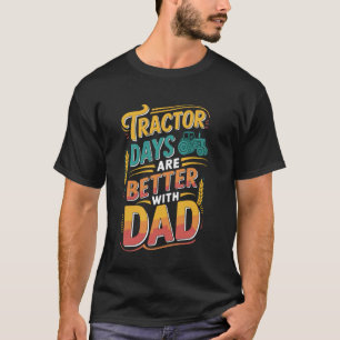 T-shirt Meilleur avec l'agriculture de papa agriculteur fe