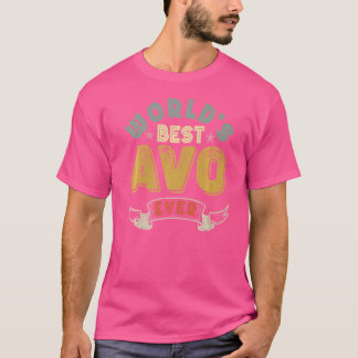 T-shirt Meilleur Avo au monde Meilleurs Grandpa Mens portu