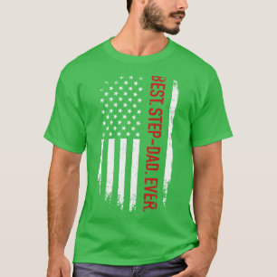 T-shirt Meilleur beau père jamais avec nous américain pour