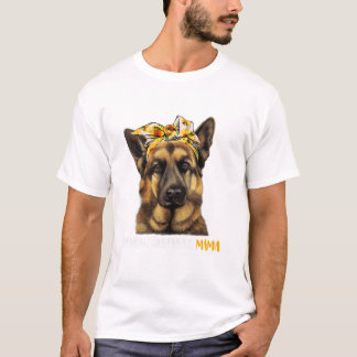T-shirt Meilleur berger allemand maman