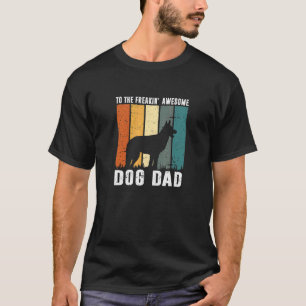 T-shirt Meilleur Berger Allemand Papa Jamais Vêtements Chi