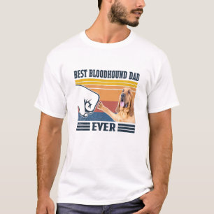 T-shirt Meilleur Bloodhop Papa Jamais Funny Chien Lover Fa