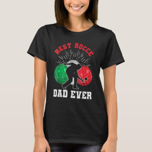T-shirt Meilleur Bocce Papa Jamais Italien Bocci Ball