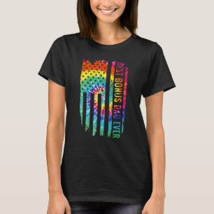 T-shirt Meilleur Bonus Papa Ever Tie Dye Papa et Stepdad A