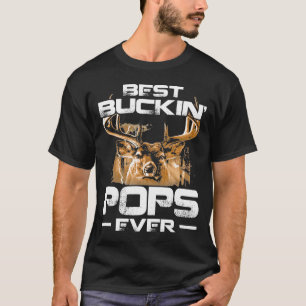 T-shirt Meilleur Boukine Pops Jamais Chasse De Cerfs Bucki