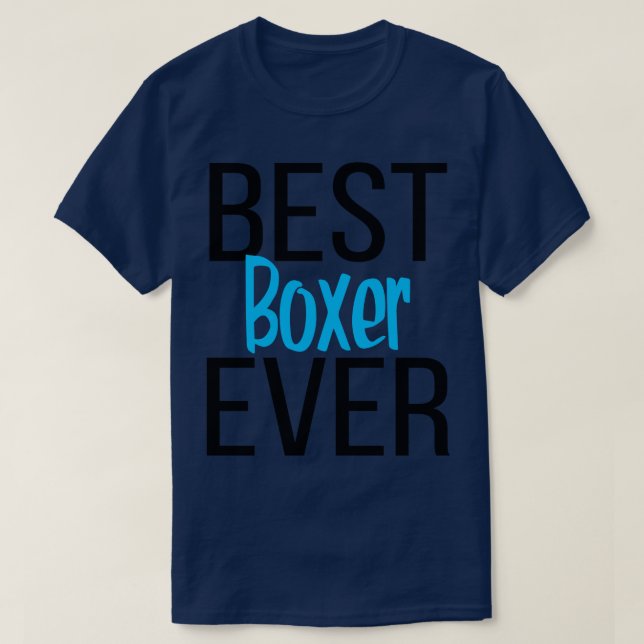 T-shirt Meilleur Boxe jamais 1 (Design devant)