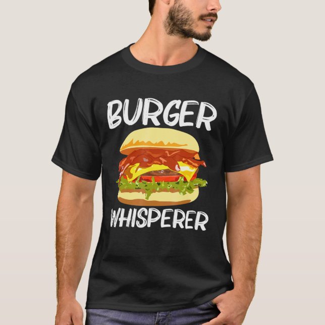 T-shirt Meilleur Burger Design Pour Hommes Femmes Hamburge (Devant)