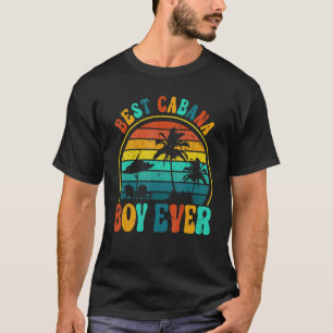 T-shirt Meilleur Cabana Boy Jamais Coucher De Soleil Palmi