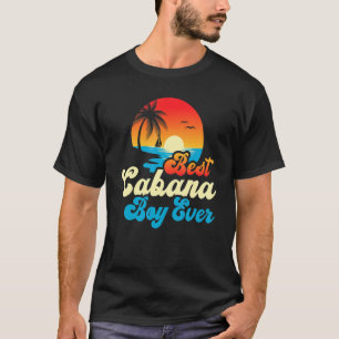 T-shirt Meilleur Cabana Boy Jamais Coucher De Soleil Palmi
